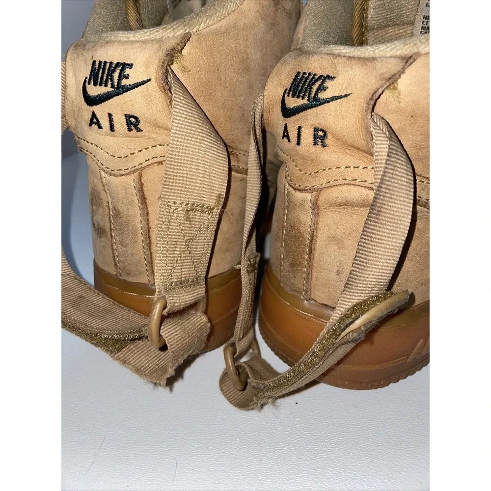 Nike Air Force 1 High 07 LV8 WB Flax Wheat 882096-200 Men's size‎ 8